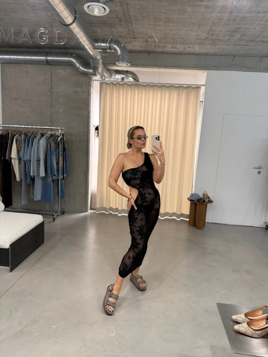 SOLANGE DRESS BLACK