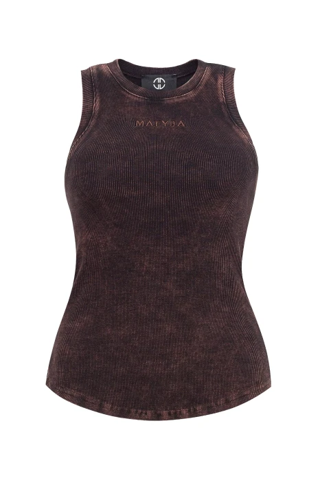 HAILEY TOP BROWN