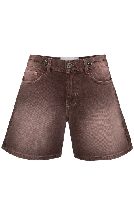 BROWN LOOSE SHORTS