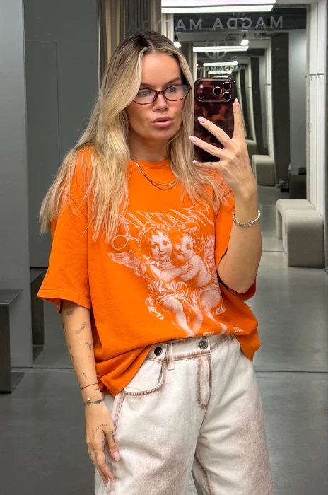 ANGELS ORANGE T-SHIRT
