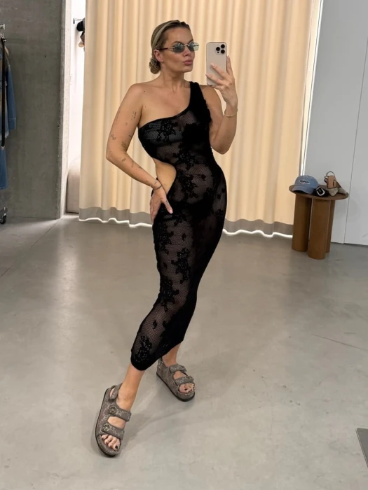 SOLANGE DRESS BLACK