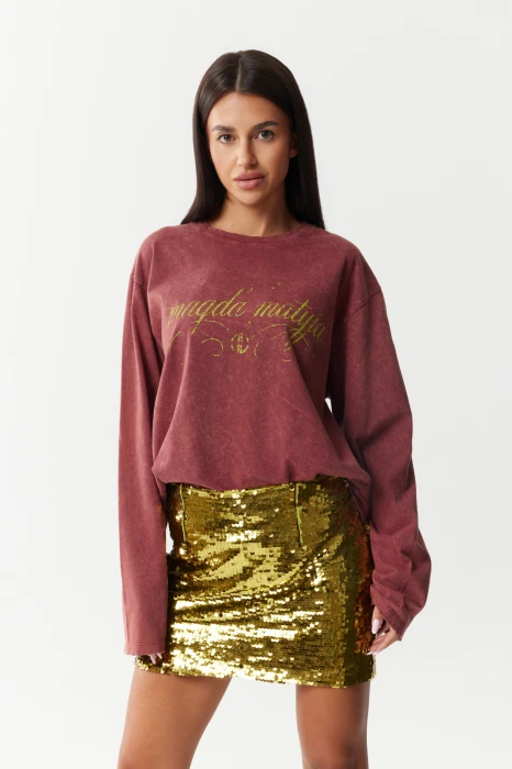 ALEX LONGSLEEVE BURGUNDY