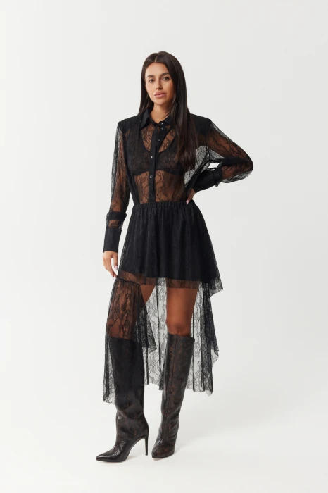 INES SKIRT BLACK